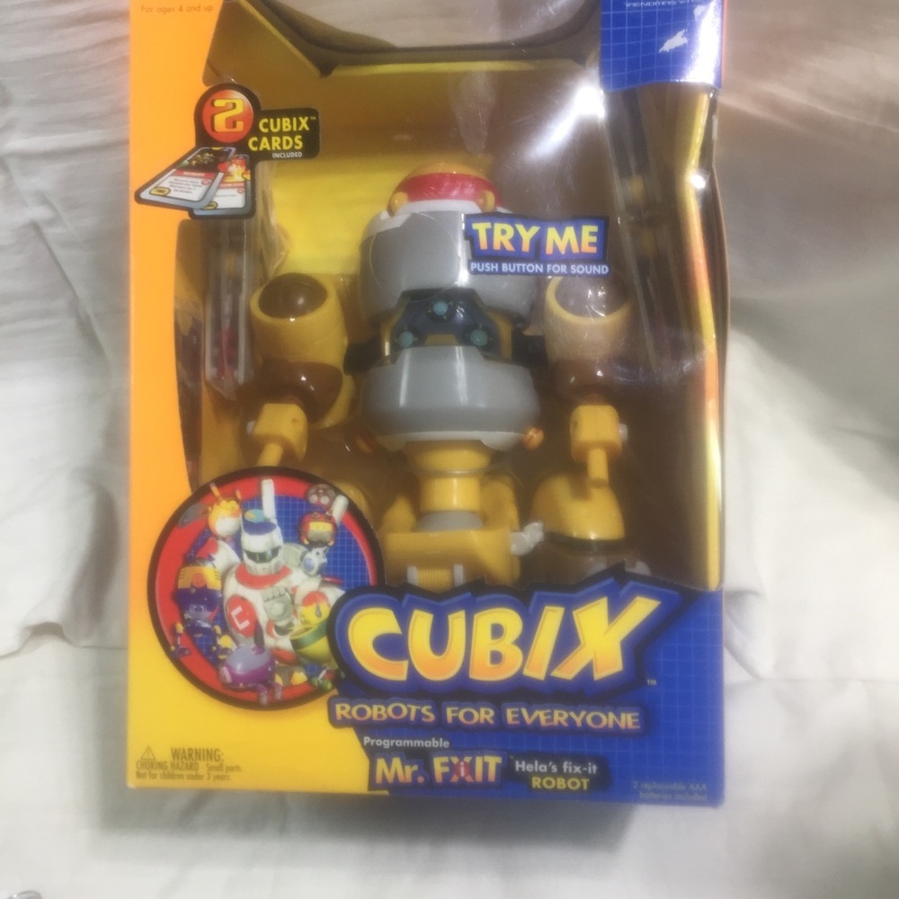 Robot Collectors Cubix Mr. Fixit, Nib, 9.5" - image 1